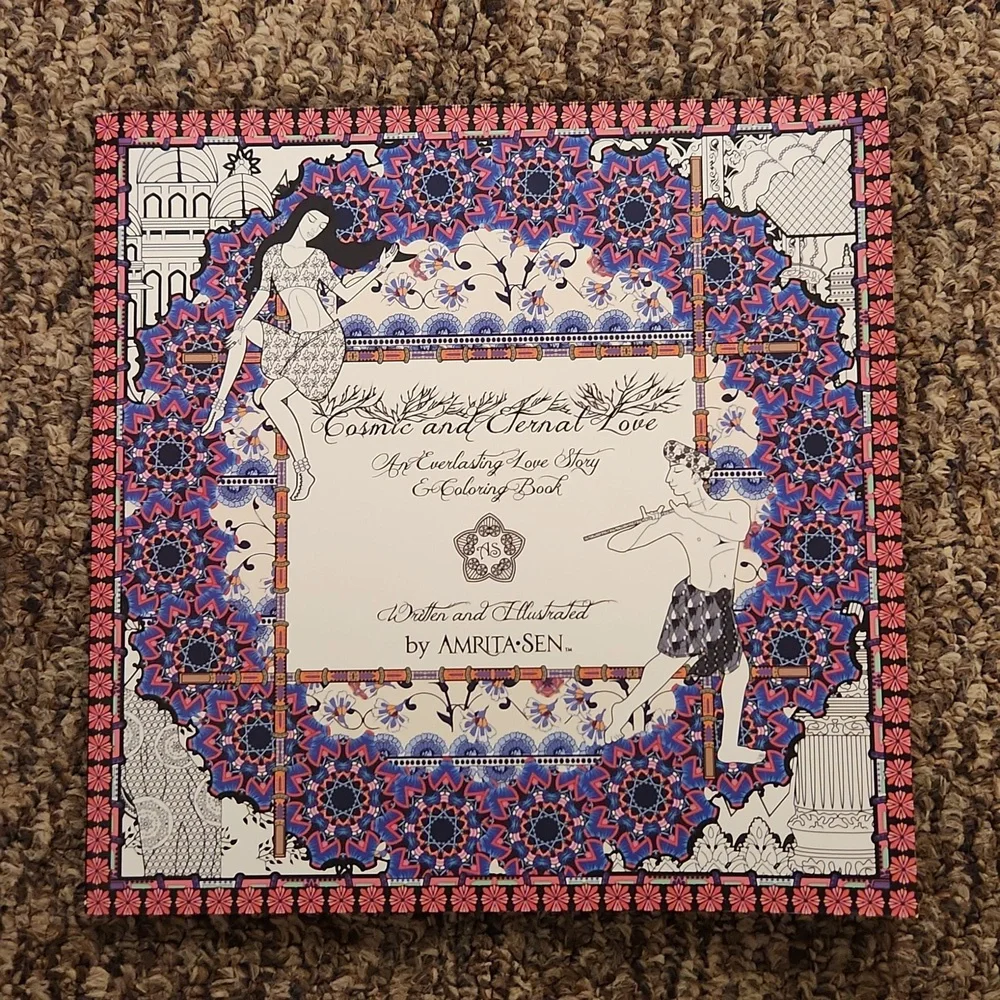 Amrita Sen Cosmic and Eternal Love Coloring Book